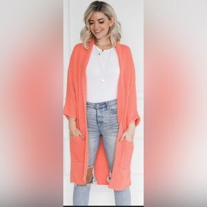The Skinny X The Birds Papaya Erin Cardigan